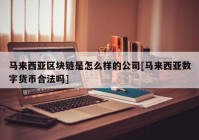 马来西亚区块链是怎么样的公司[马来西亚数字货币合法吗]